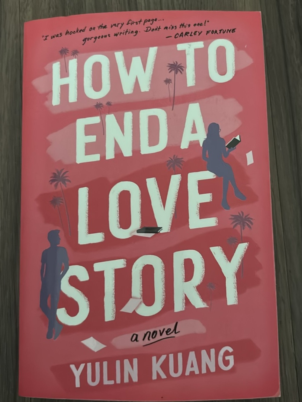 How to End a Love Story by Yulin Kuang - Pink Paperback